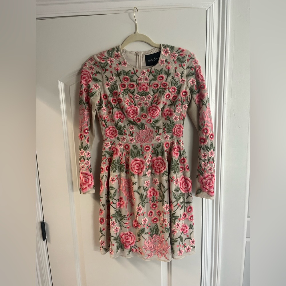 Floral Embroidered Dress
